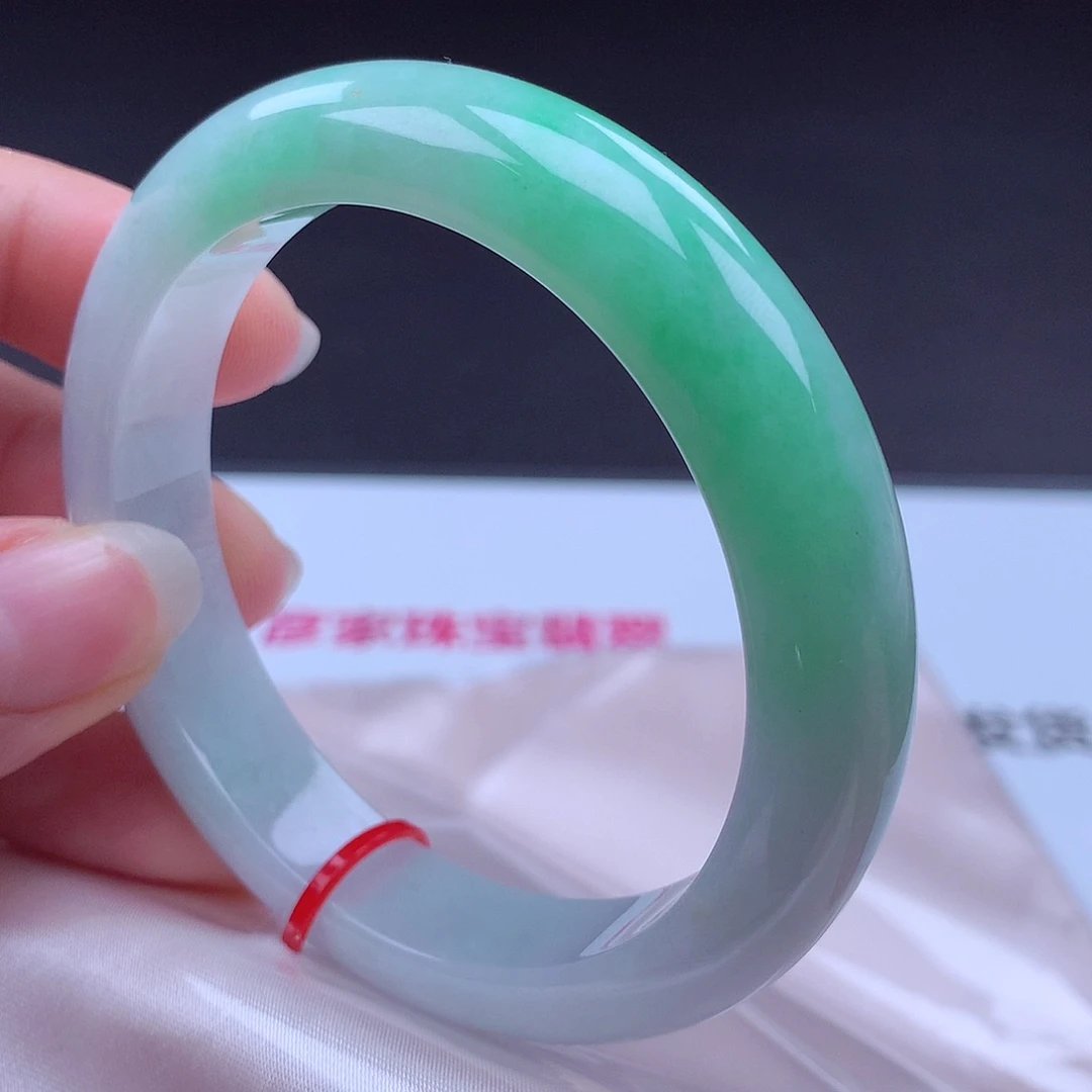 未镶嵌手镯翡翠手镯001390