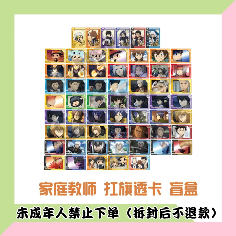 【代拆盒】日版家庭教师旗帜挥旗扛旗透卡盲盒