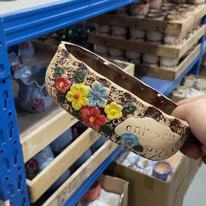 花盆单场满9.9发货17*9.5*5.5
