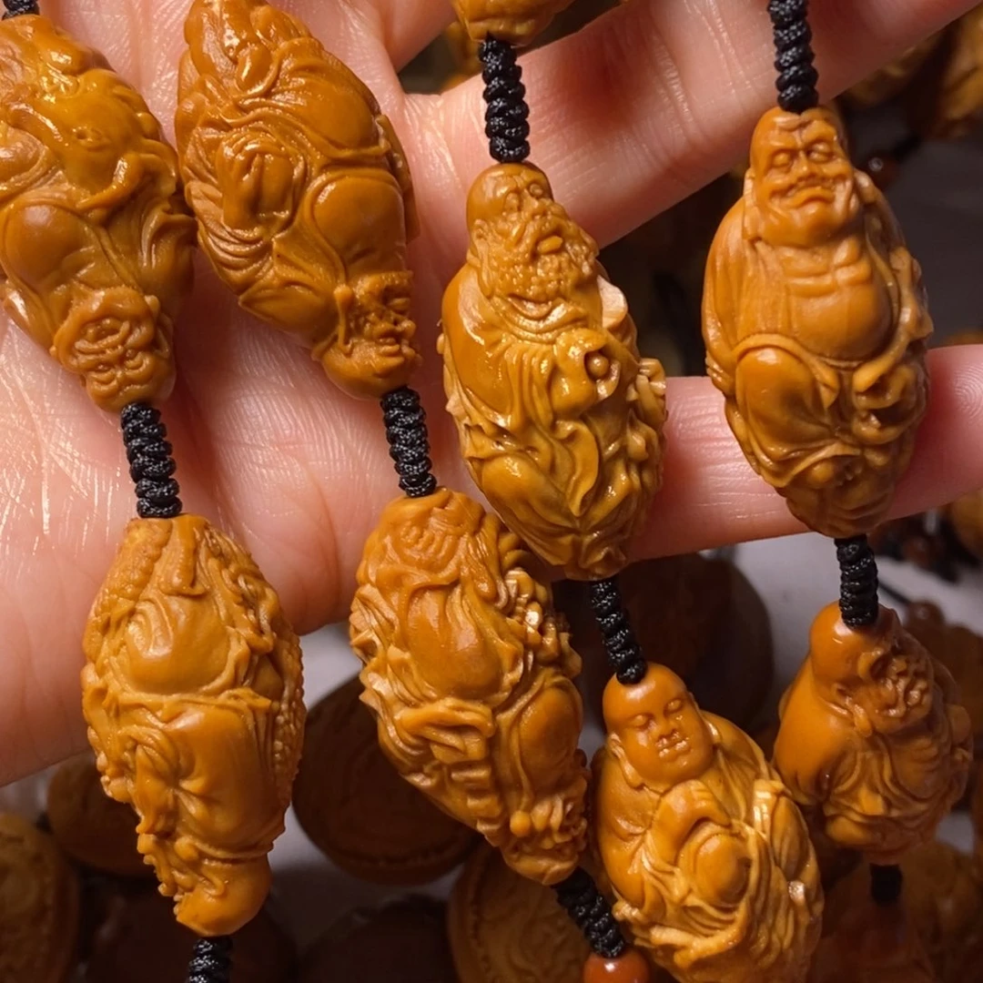 旭***日橄榄核手串/手链罗汉脖挂