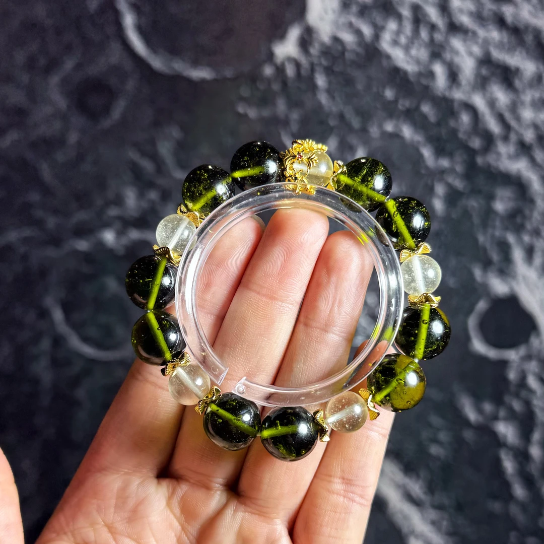 SJ279 Moleavite款式单圈手链