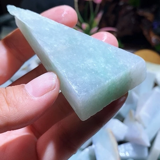 散珠翡翠边角料243