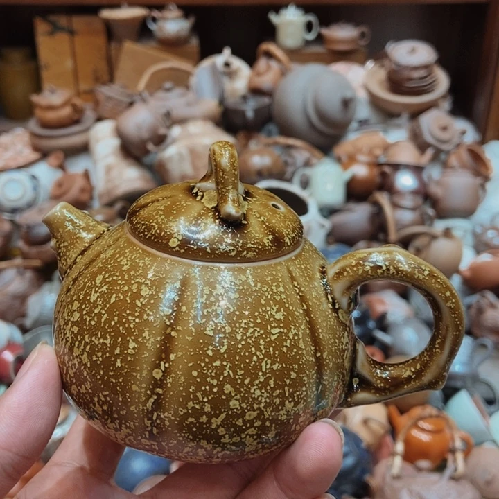 柴烧老岩泥高端茶器