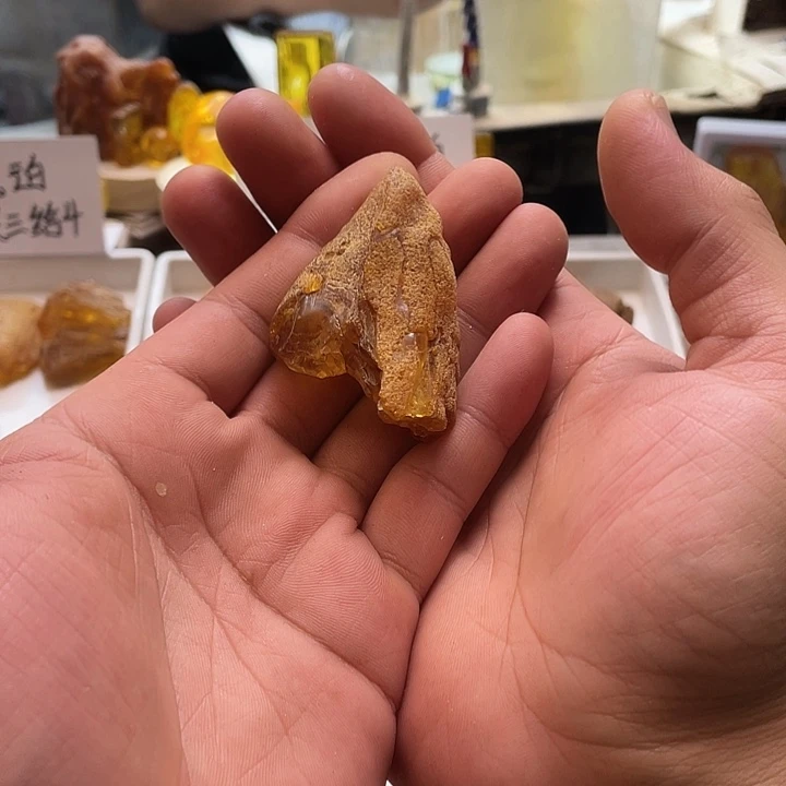****财未镶嵌定制琥珀天然琥珀蜜蜡