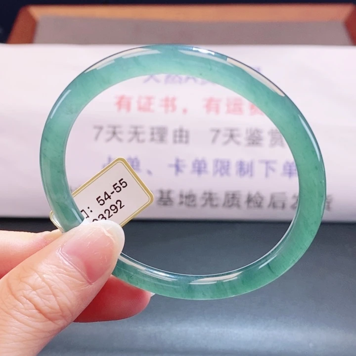 翡翠未镶嵌手镯翡翠手镯34