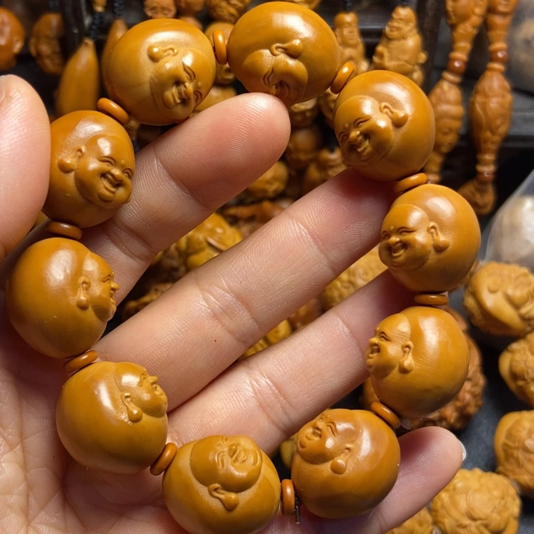 【闪购商品】手串/手链橄榄核笑佛