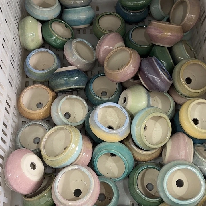 红陶发6个，微瑕，非完美，介意慎拍。