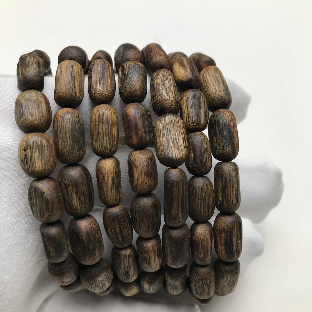 九分沉 树心珠 种植沉香手串 多样性发一