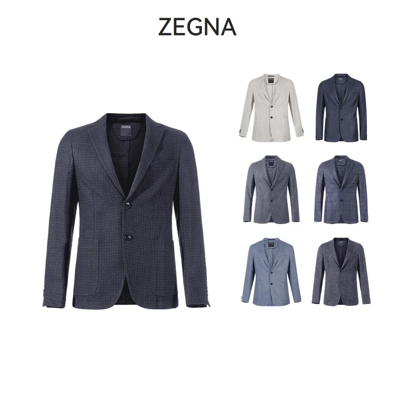 杰尼亚 ZEGNA 男士休闲西服西装上衣 1DNMG0