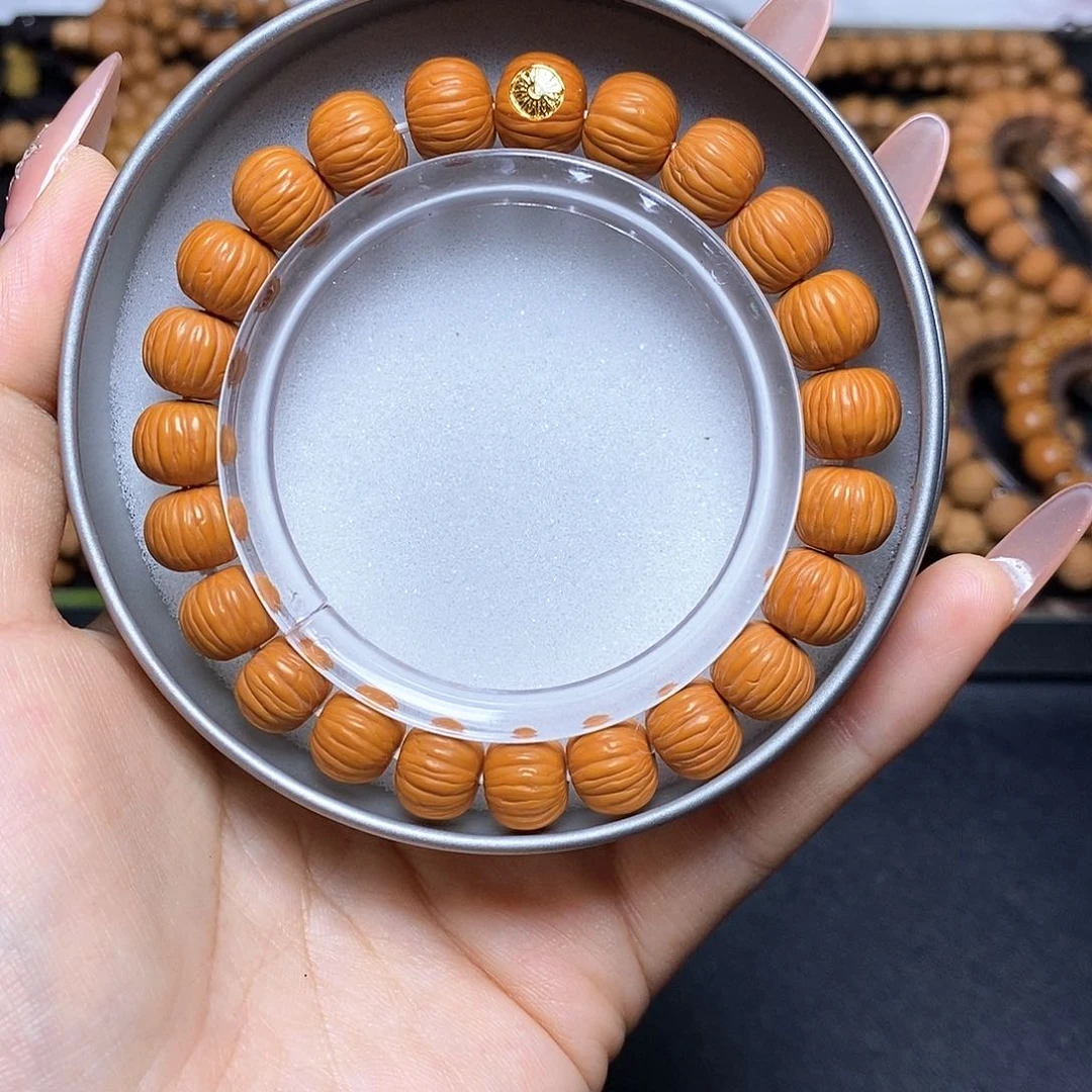 猴头核桃手串金标911小土豪尺寸11左右全品单号153号