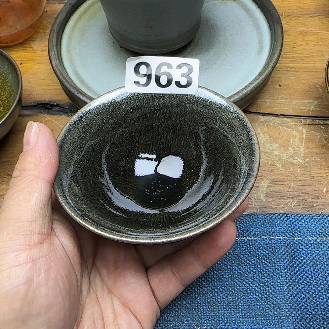 茶盏建盏杯主人杯龙窑柴烧