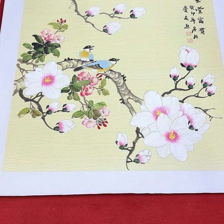 国画手绘画作品展作品