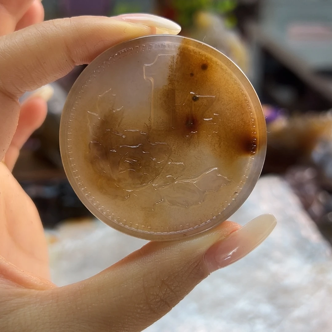 玛瑙/玉髓未镶嵌吊坠(不含链)