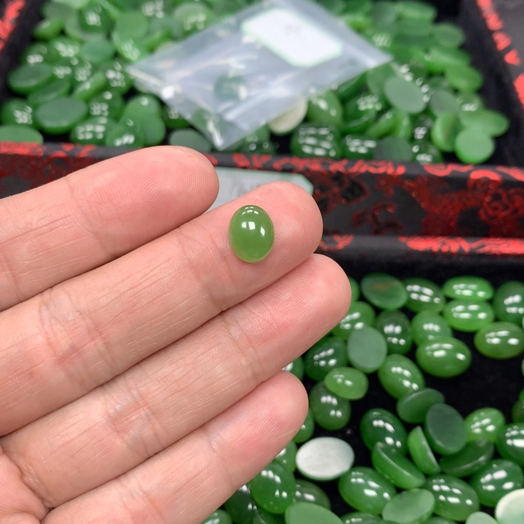 【闪购商品】和田玉蛋面未镶嵌一****