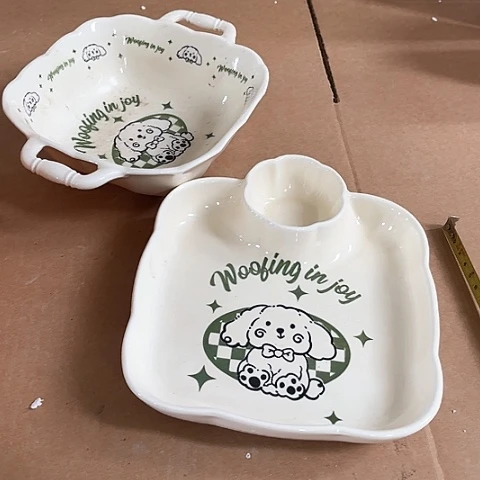 微瑕，不能明火，双长16高度5饺子17，高度2.5各一个