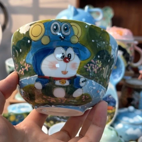 炉景德镇釉下手绘陶瓷