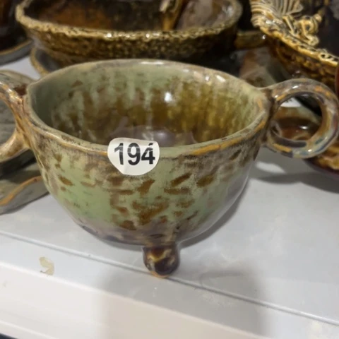 碗熠樹手捏餐具茶具壶承