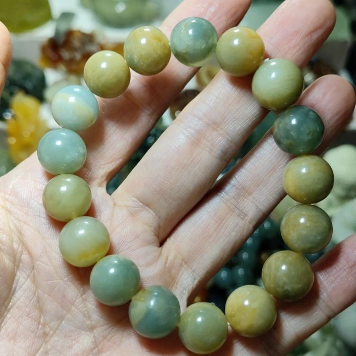 岫玉未镶嵌手串手串