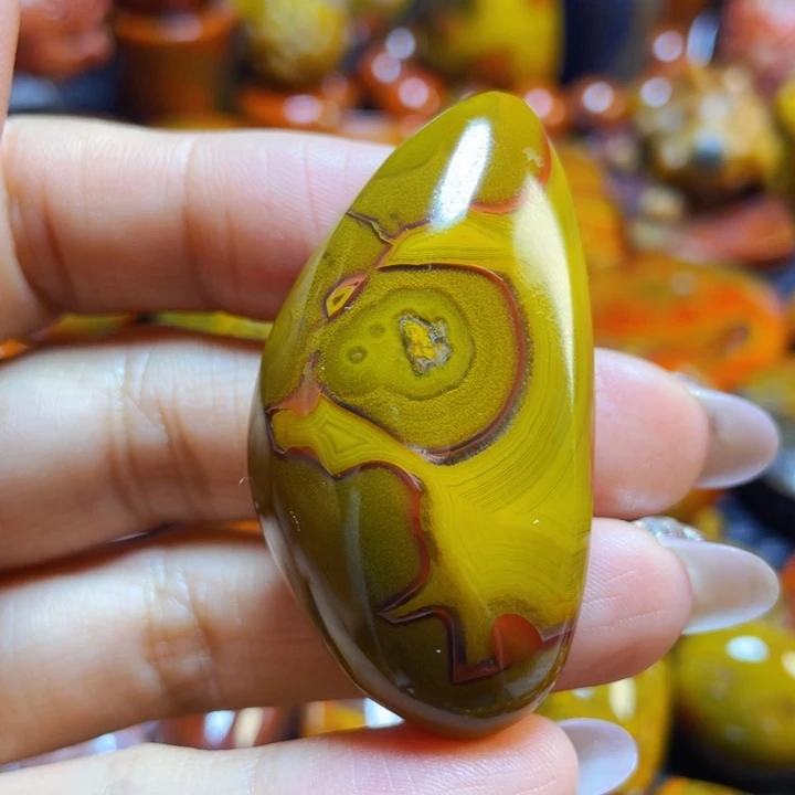 未镶嵌战国红吊坠玛瑙/玉髓