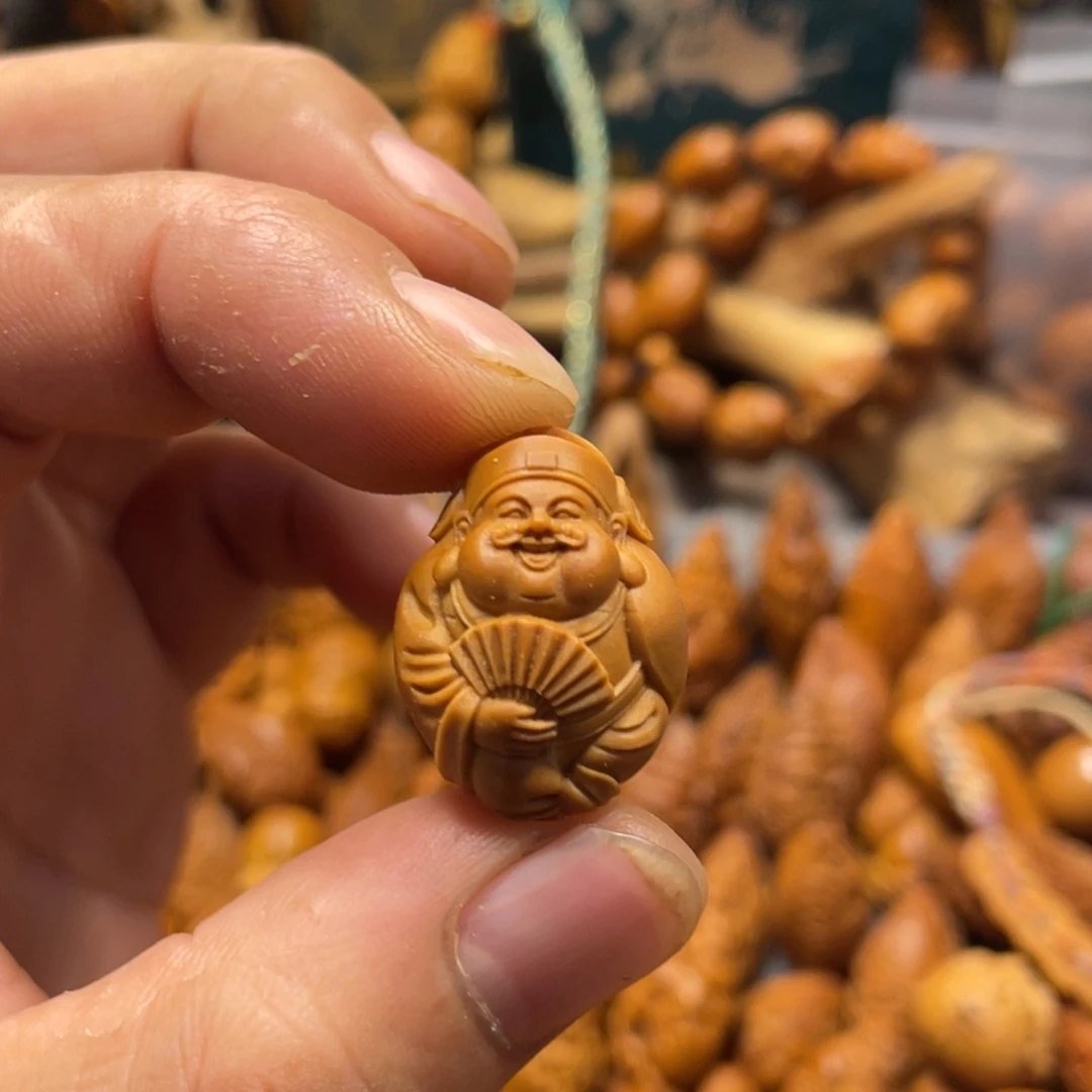 橄榄核手串/手链瑕疵财神192