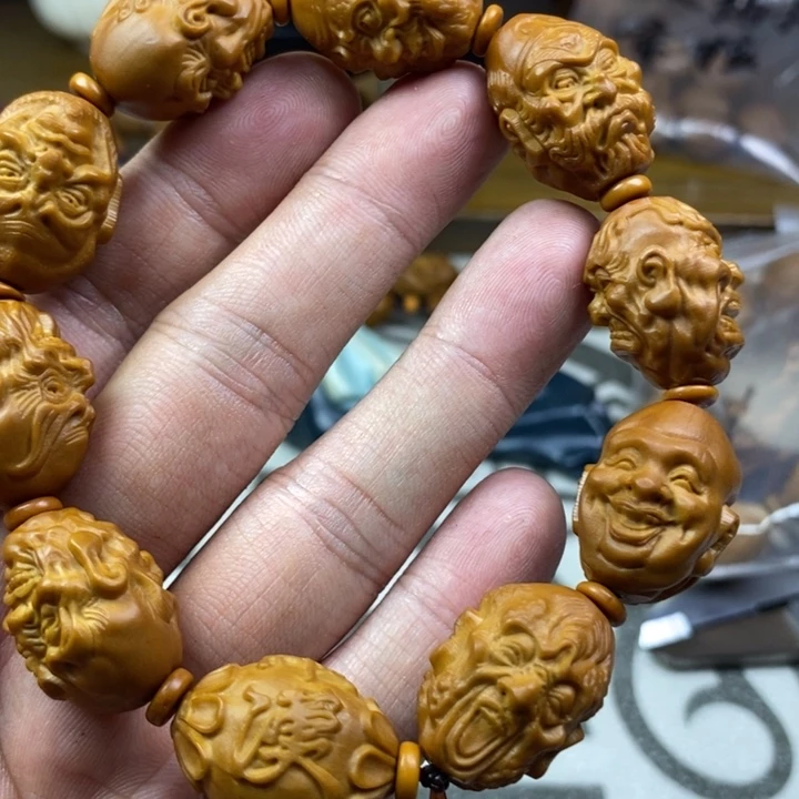 橄榄核手串/手链橄榄核雕工艺手串