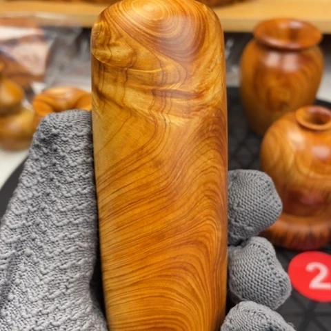 【闪购商品】柏木（崖柏）步****?正宗太行陈化闪电花瓶