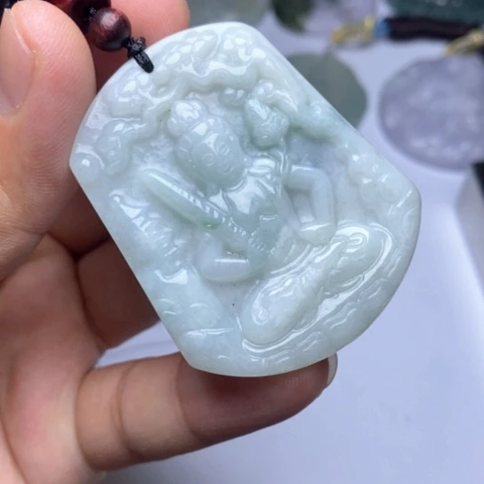 颈饰未镶嵌翡翠翡翠