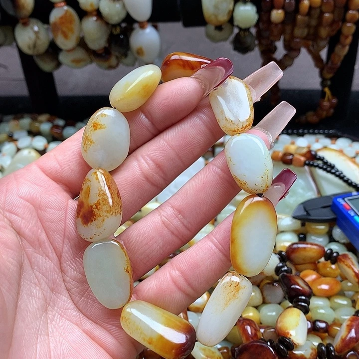 和田玉手链未镶嵌小*高