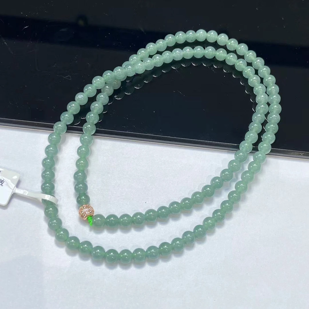 14475天然A货翡翠【珠链】多样性发一个