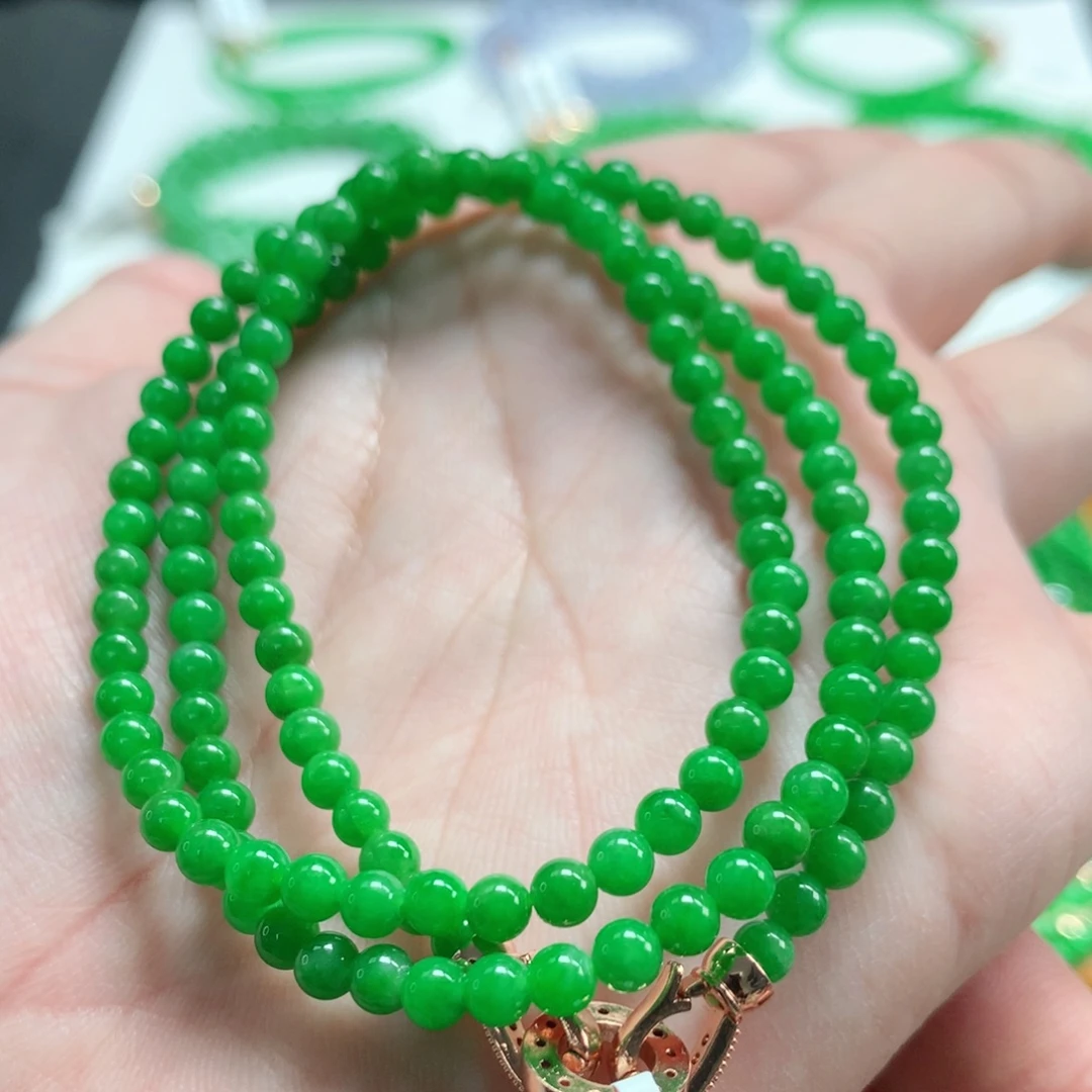翡翠未镶嵌手链翡翠