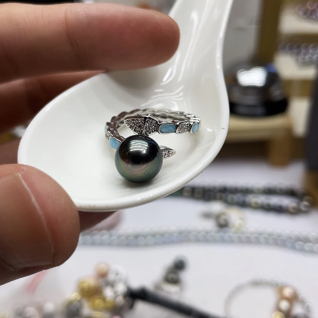 海水珍珠未镶嵌戒指