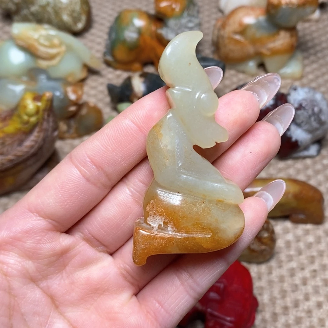 白玉菩提吊坠白玉菩提白玉菩提摆件