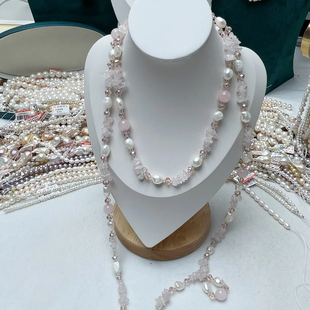 淡水珍珠未镶嵌颈饰