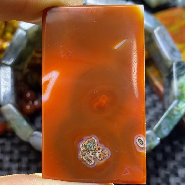 玛瑙/玉髓颈饰未镶嵌w****8