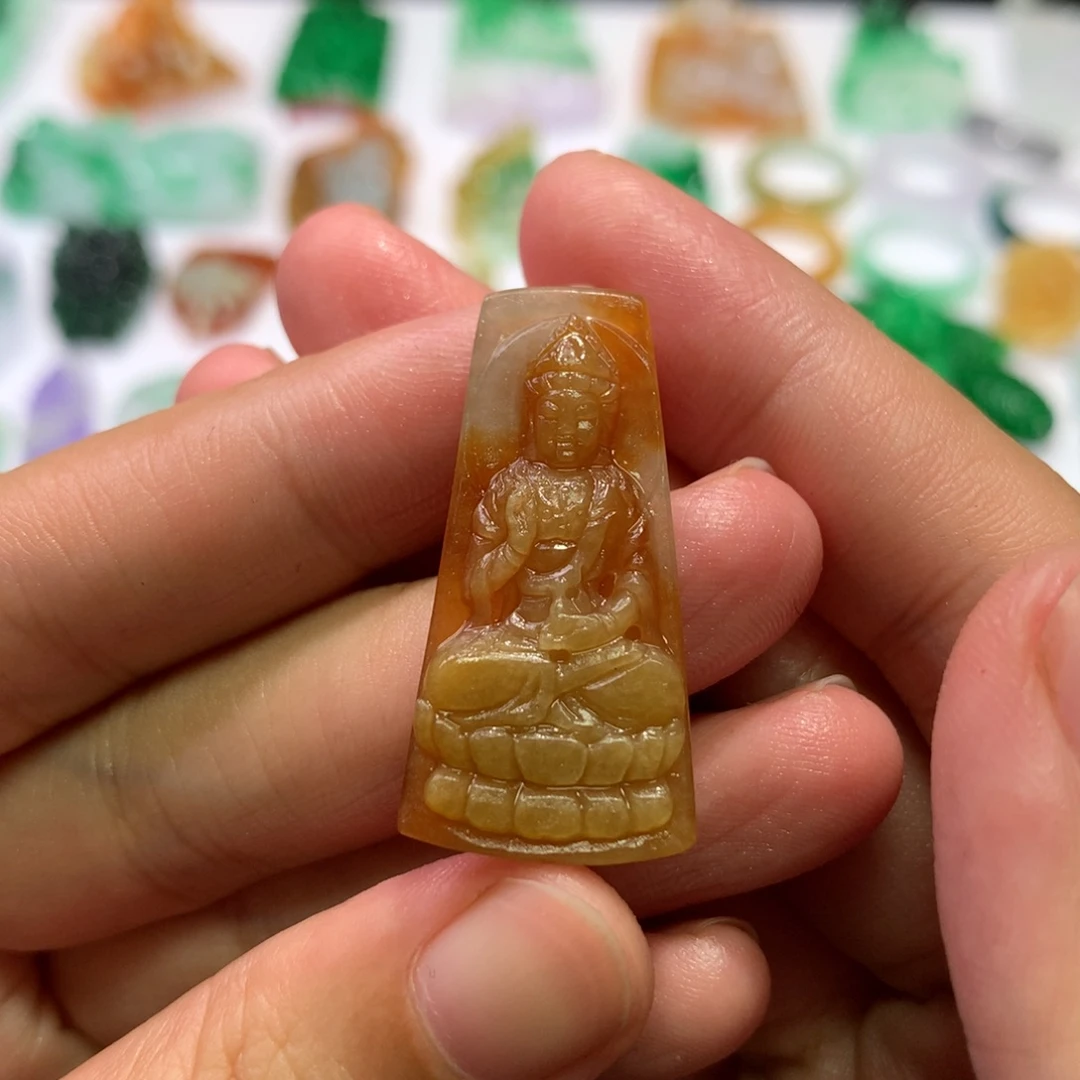 未镶嵌定制翡翠海****鬓观音
