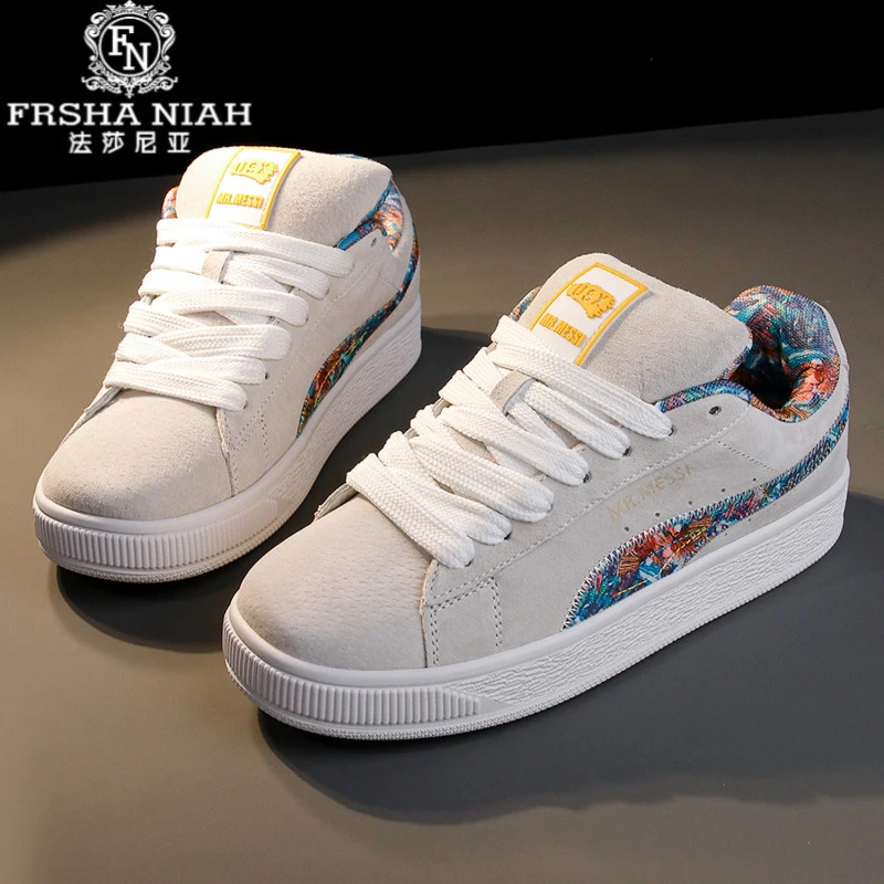 法莎尼亚男鞋时尚潮流低帮鞋舒适百搭经典面包鞋情侣款运动休闲鞋