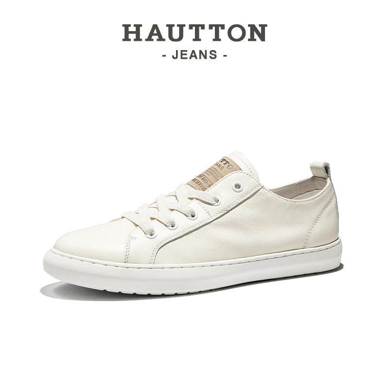 男士新款一脚蹬板鞋皮鞋时尚百搭透气真皮潮流夏季潮鞋9391XB076