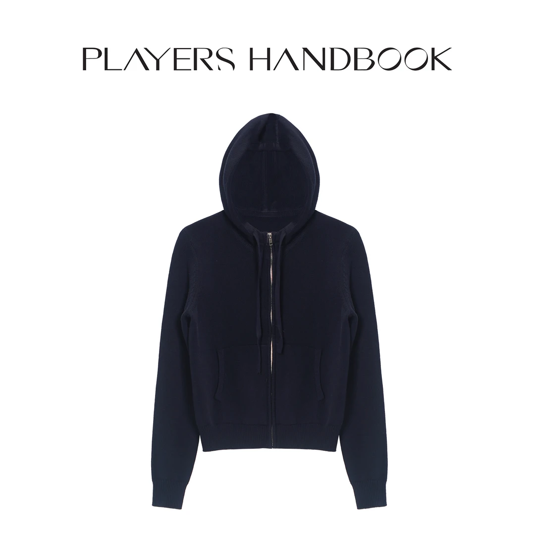 PH 《漫时光》极简松弛毛织拉链时尚休闲百搭潮流连帽卫衣 PH3139