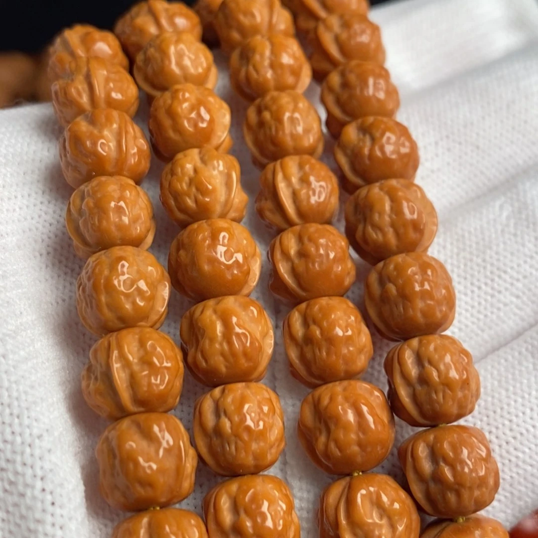 猴头核桃手串专***暖脖挂10