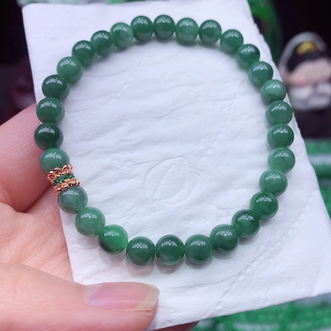 翡翠未镶嵌手链翡翠