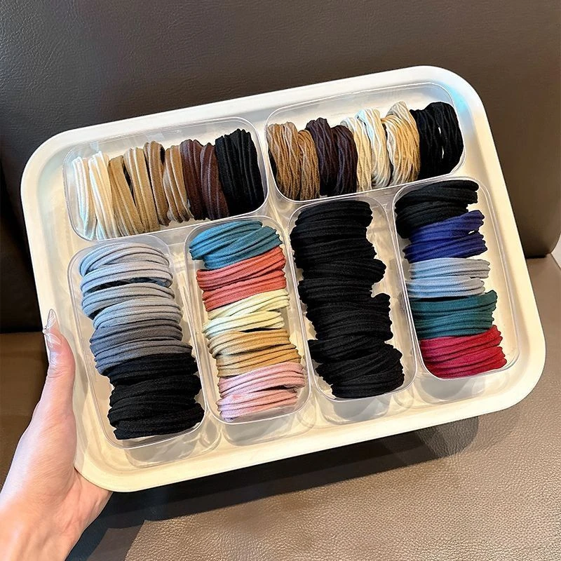 头绳皮筋扎头发高弹力耐用橡皮筋2025新款发绳高马尾发圈皮套头饰