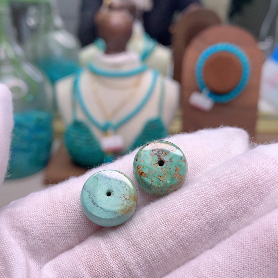 绿松石未镶嵌配饰