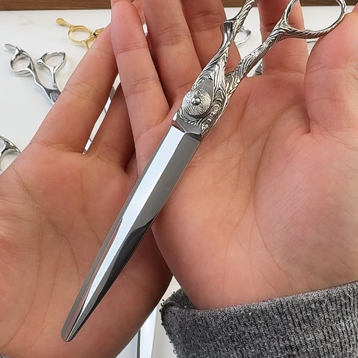 圆头款发型师美发剪刀