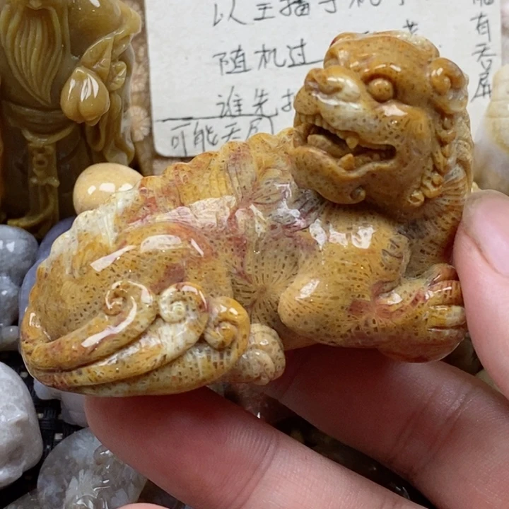 颈饰未镶嵌石英质玉
