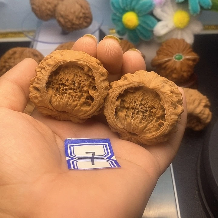 文玩核桃把件42聚宝盆