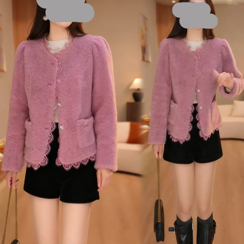 冬季新款优雅端庄大气修身显瘦遮肉保暖时尚高级感百搭轻奢外套女