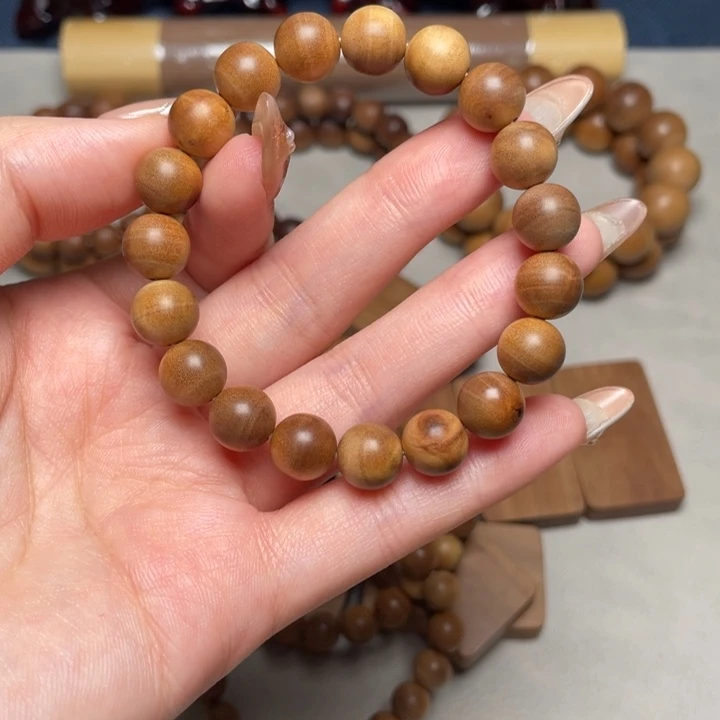 檀香木手串/手链老山檀1.0瑕疵