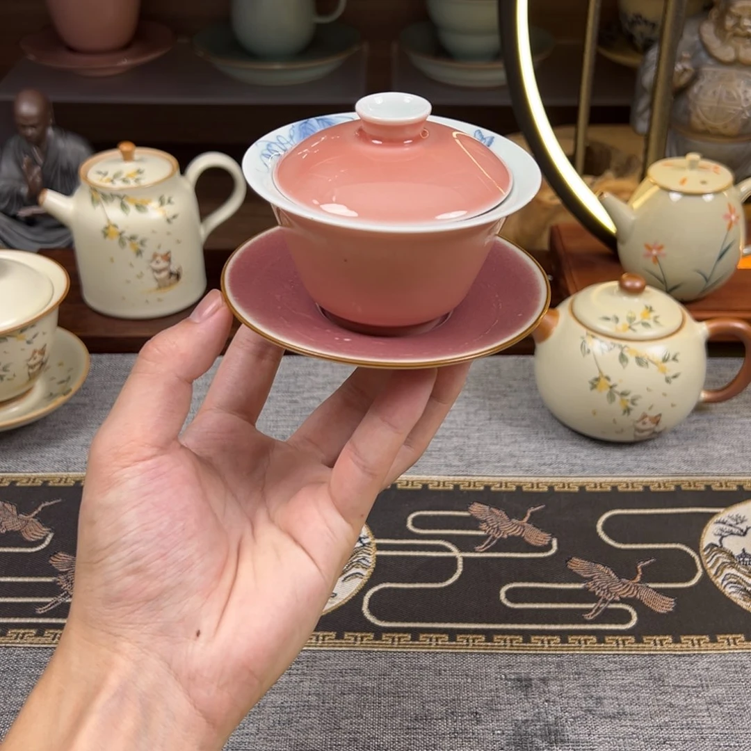 陶瓷茶壶盖碗杯子