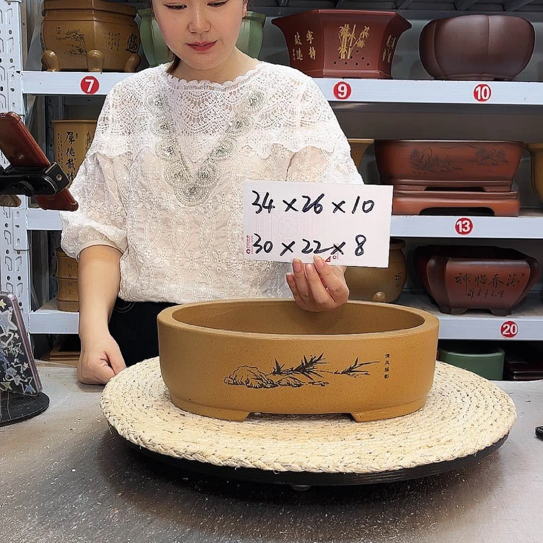 紫砂花盆紫砂花盆