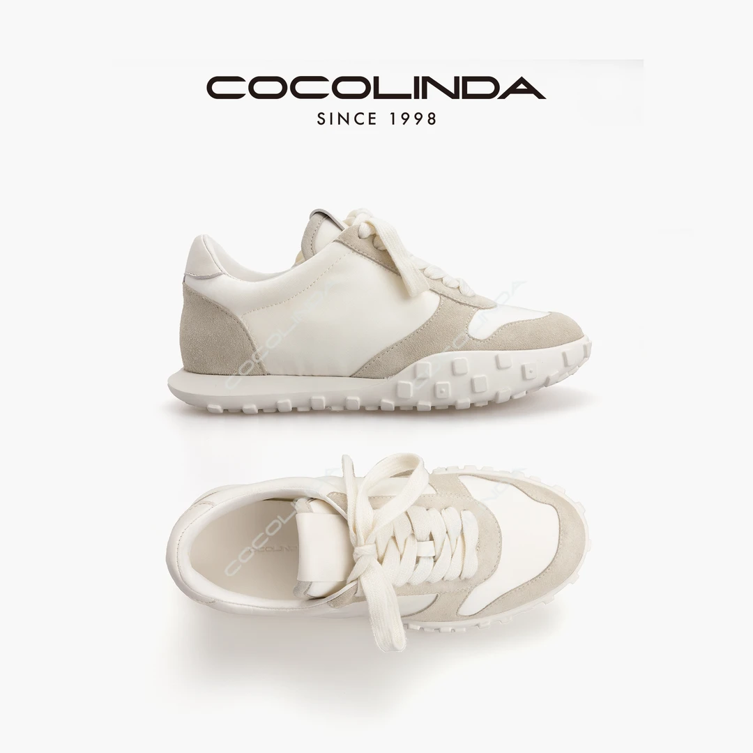 COCOLINDA | 牛反绒系带时尚休闲鞋运动鞋X5166